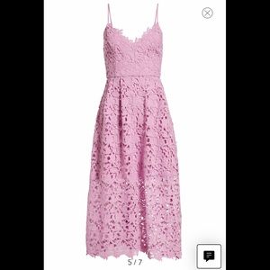 ASTR the Label, lace A-line midi dress in Lilac - L